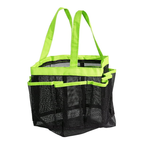 Travel Carry Storage Pouch Bath Toiletry Caddy Quick Dry Bag Mesh Shower Tote